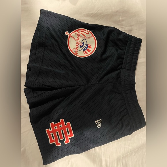 *AUTHENTIC* Eric Emanuel EE Basic Short Yankees - Picture 1 of 3